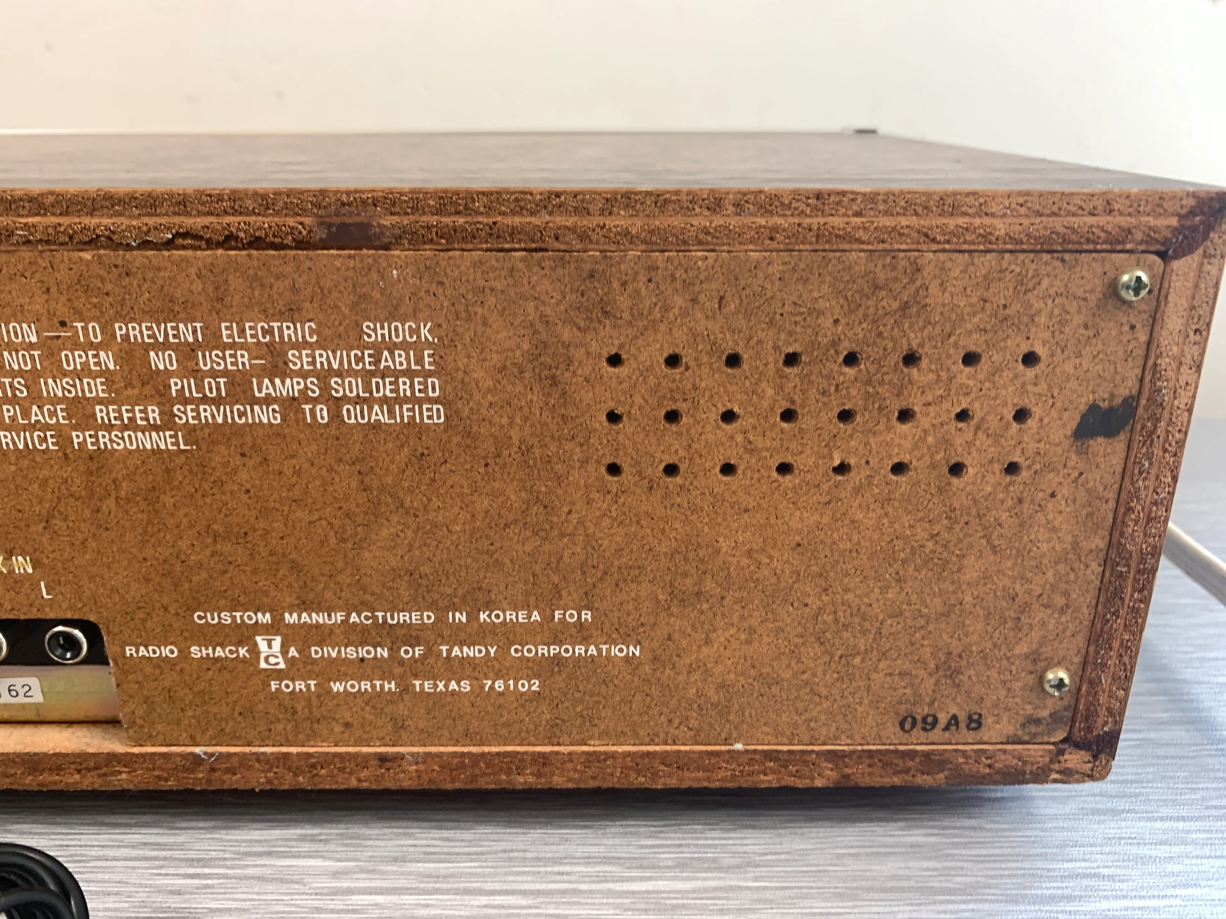 Realistic TR-802 8-Track Cartridge Tape Recorder - Image 11