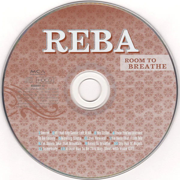 Reba McEntire - Room To Breathe (HDCD, Album) (Mint (M)) - Image 4