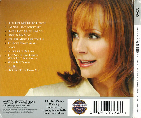 Reba McEntire - The Best Of Reba McEntire (CD, Comp) (Mint (M)) - Image 2