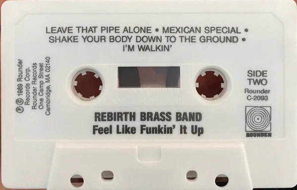 Rebirth Brass Band - Feel Like Funkin' It Up (Cass, Album) (Very Good Plus (VG+)) - Image 2