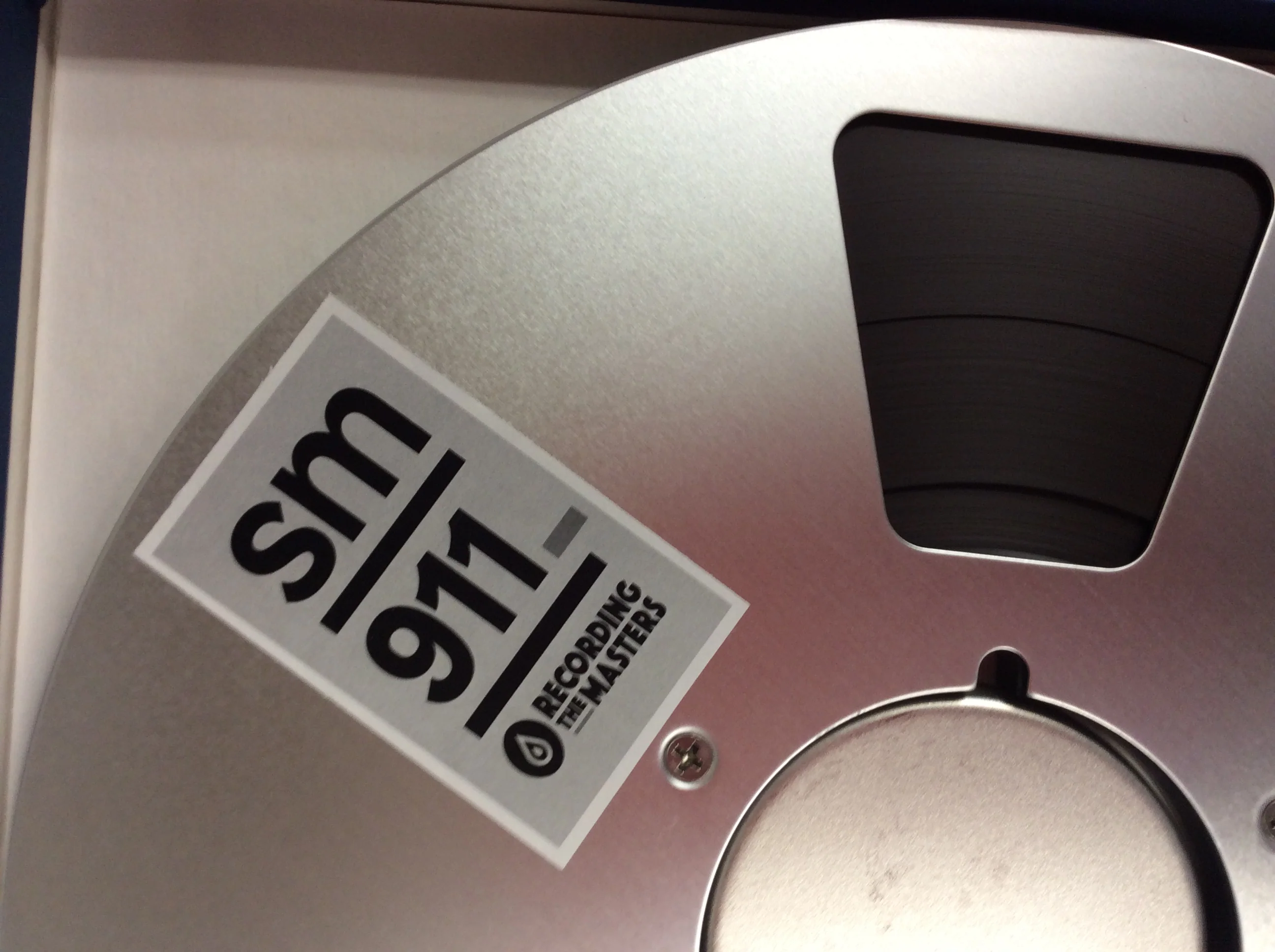 Recording The Masters SM-911 Recording Tape 10.5 Metal Reel * Box * Used - Image 3