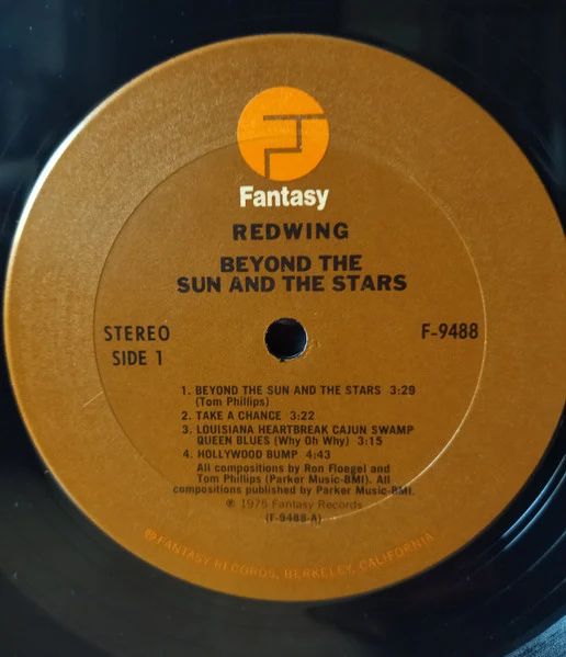 Redwing - Beyond The Sun And Stars (LP, Album) (Very Good Plus (VG+)) - Image 2