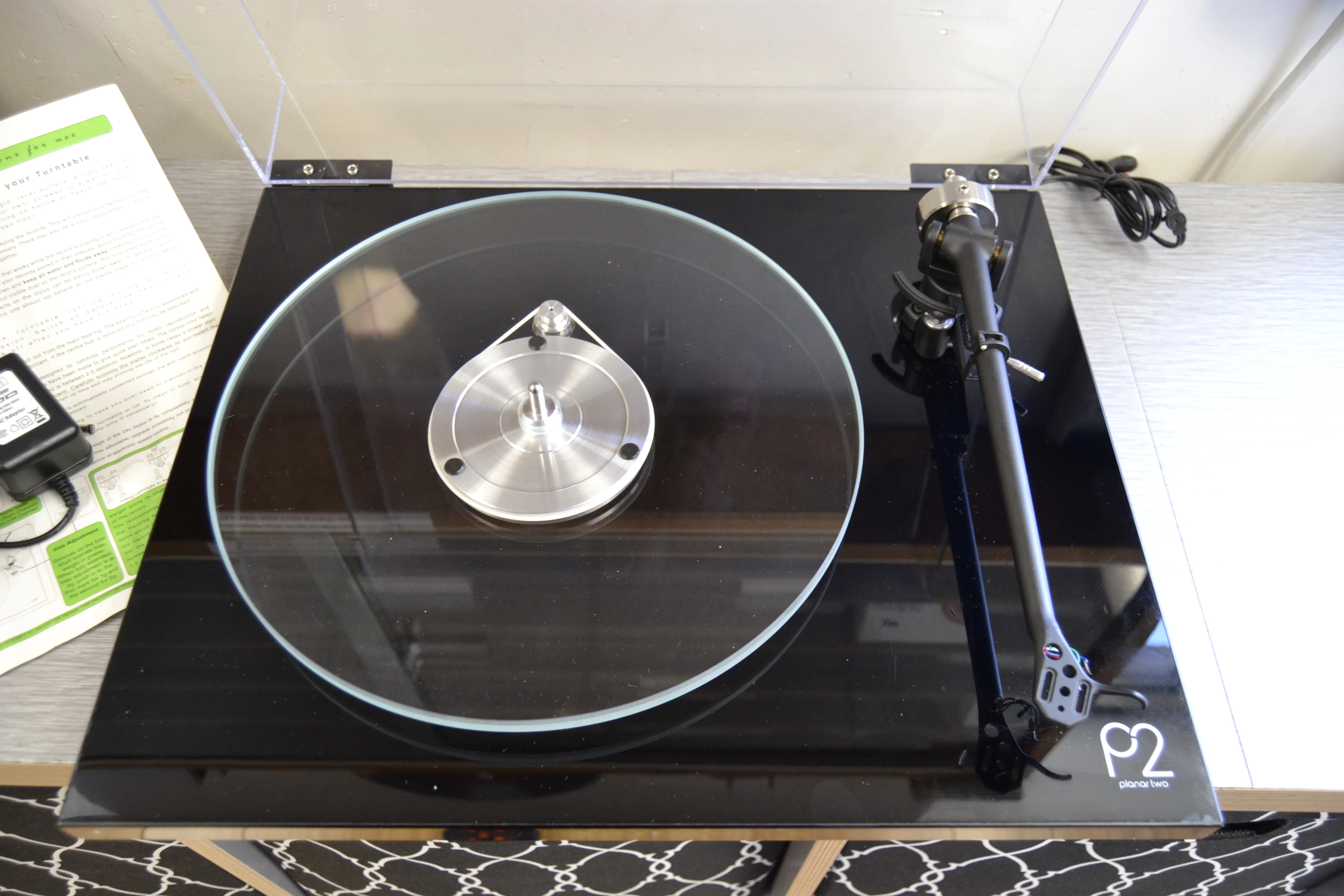 Rega P2 Turntable * Rega RB220 Tone Arm * Groove Tracer Subplatter * Upgraded Steel Counterweight and Stub - Image 6