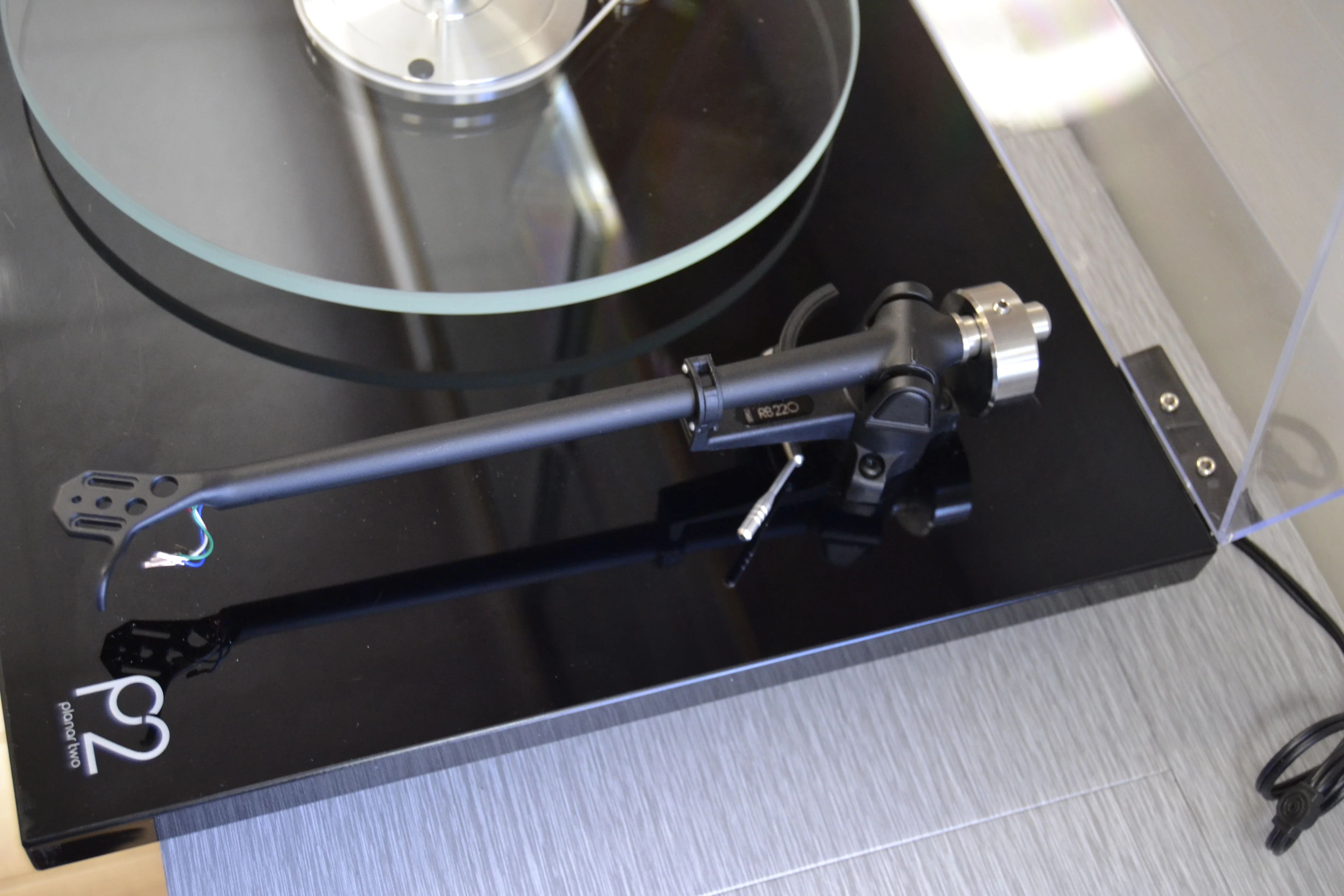 Rega P2 Turntable * Rega RB220 Tone Arm * Groove Tracer Subplatter * Upgraded Steel Counterweight and Stub - Image 9