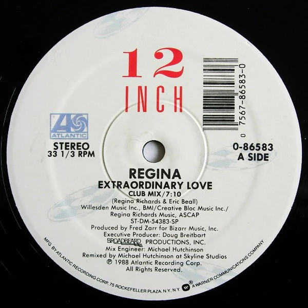 Regina - Extraordinary Love (12", Lab) (Mint (M)) - Image 2