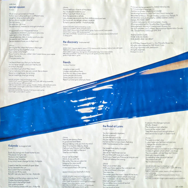 Renaissance - Azure D'or (LP, Album, Win) (Near Mint (NM or M-)) - Image 4