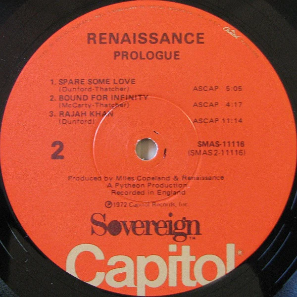 Renaissance - Prologue (LP, Album, Jac) (Very Good Plus (VG+)) - Image 5