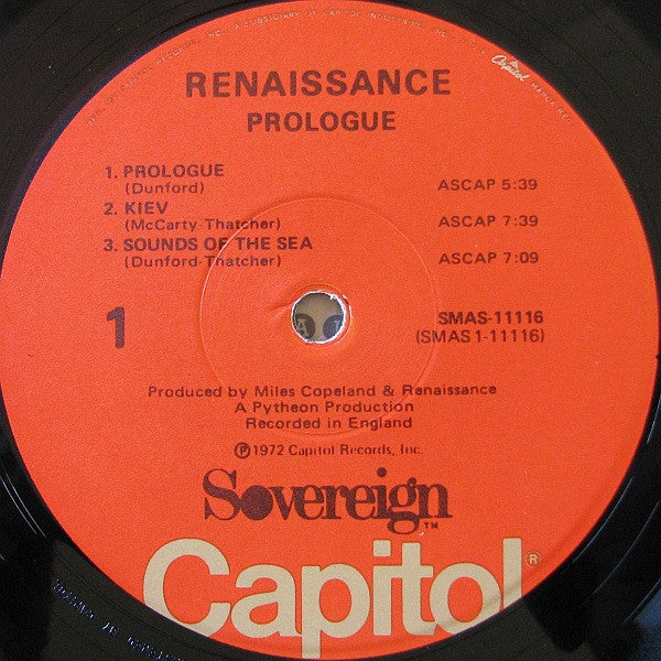 Renaissance - Prologue (LP, Album, Jac) (Very Good Plus (VG+)) - Image 4