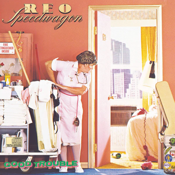REO Speedwagon - Good Trouble (LP, Album, Pit) (Very Good Plus (VG+))