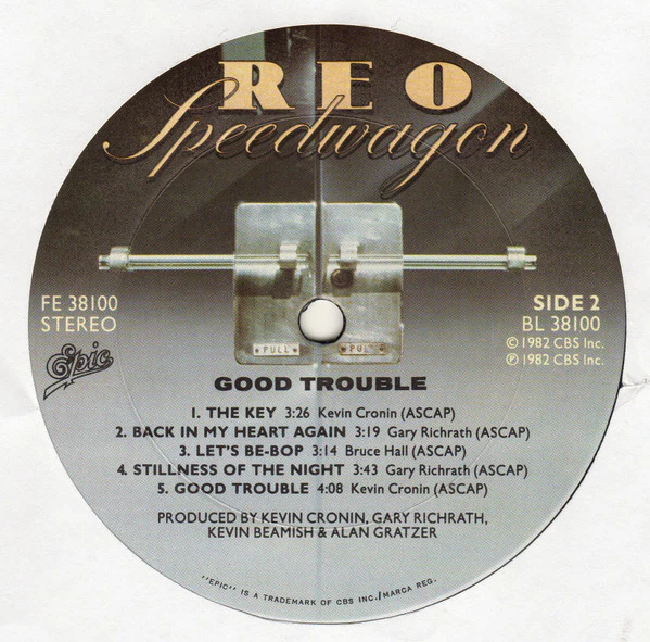 REO Speedwagon - Good Trouble (LP, Album, Pit) (Very Good Plus (VG+)) - Image 4