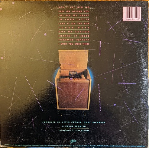 REO Speedwagon - Hi Infidelity (LP, Album) (Good Plus (G+)) - Image 2
