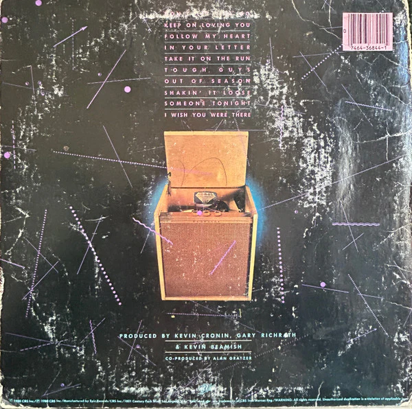 REO Speedwagon - Hi Infidelity (LP, Album, Ter) (Very Good Plus (VG+)) - Image 2