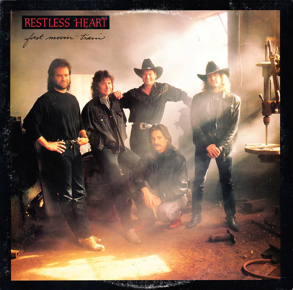 Restless Heart - Fast Movin' Train (LP, Album) (Very Good Plus (VG+))