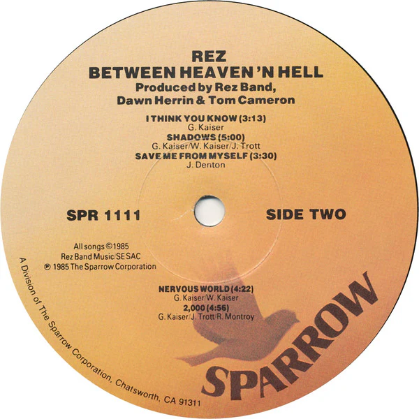 Resurrection Band - Between Heaven 'N Hell (LP, Album) (Very Good Plus (VG+)) - Image 4