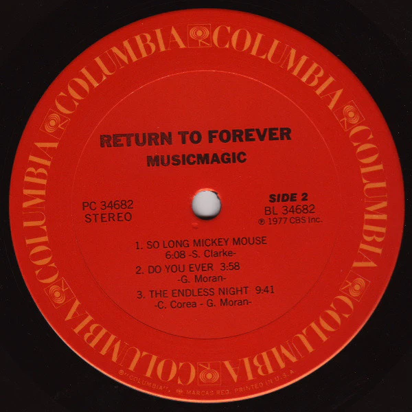 Return To Forever - Musicmagic (LP, Album, Ter) (Very Good Plus (VG+)) - Image 4