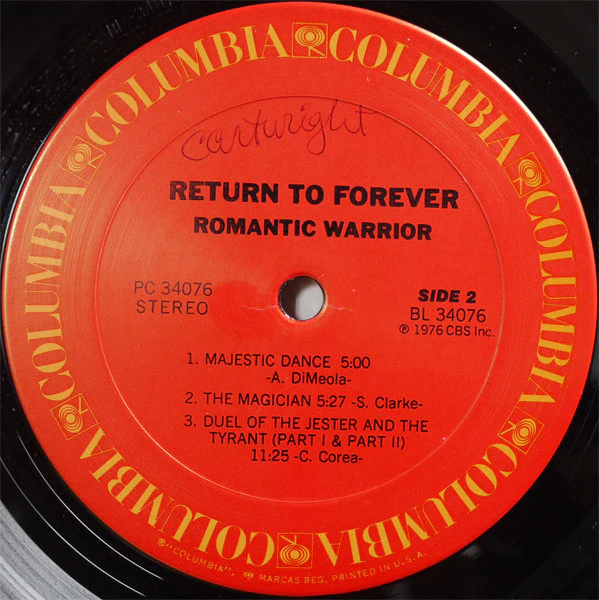 Return To Forever - Romantic Warrior (LP, Album) (Very Good Plus (VG+)) - Image 4