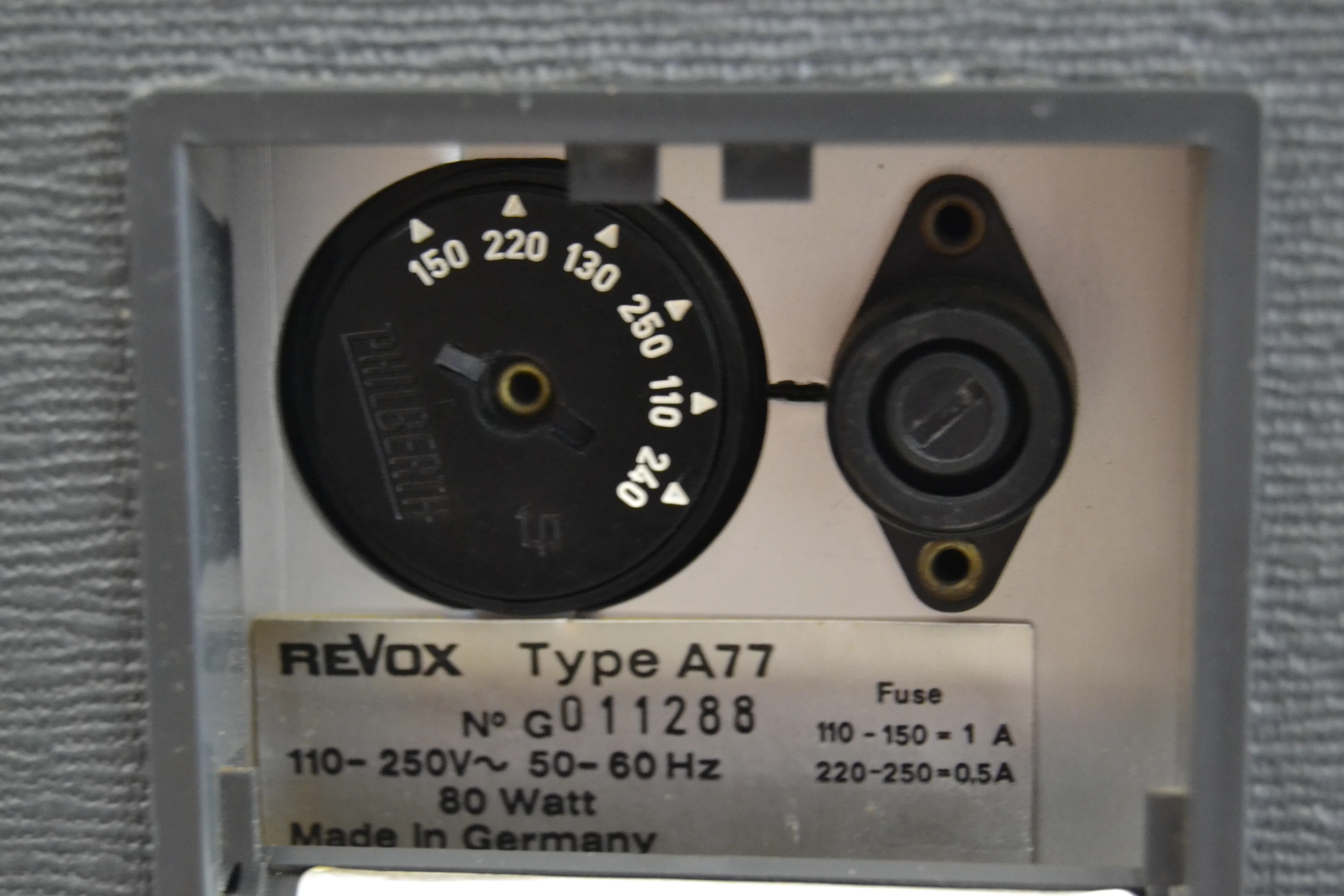 Revox A77 Reel to Reel in Speaker Case * Manual * Reels * Accessories - Image 13