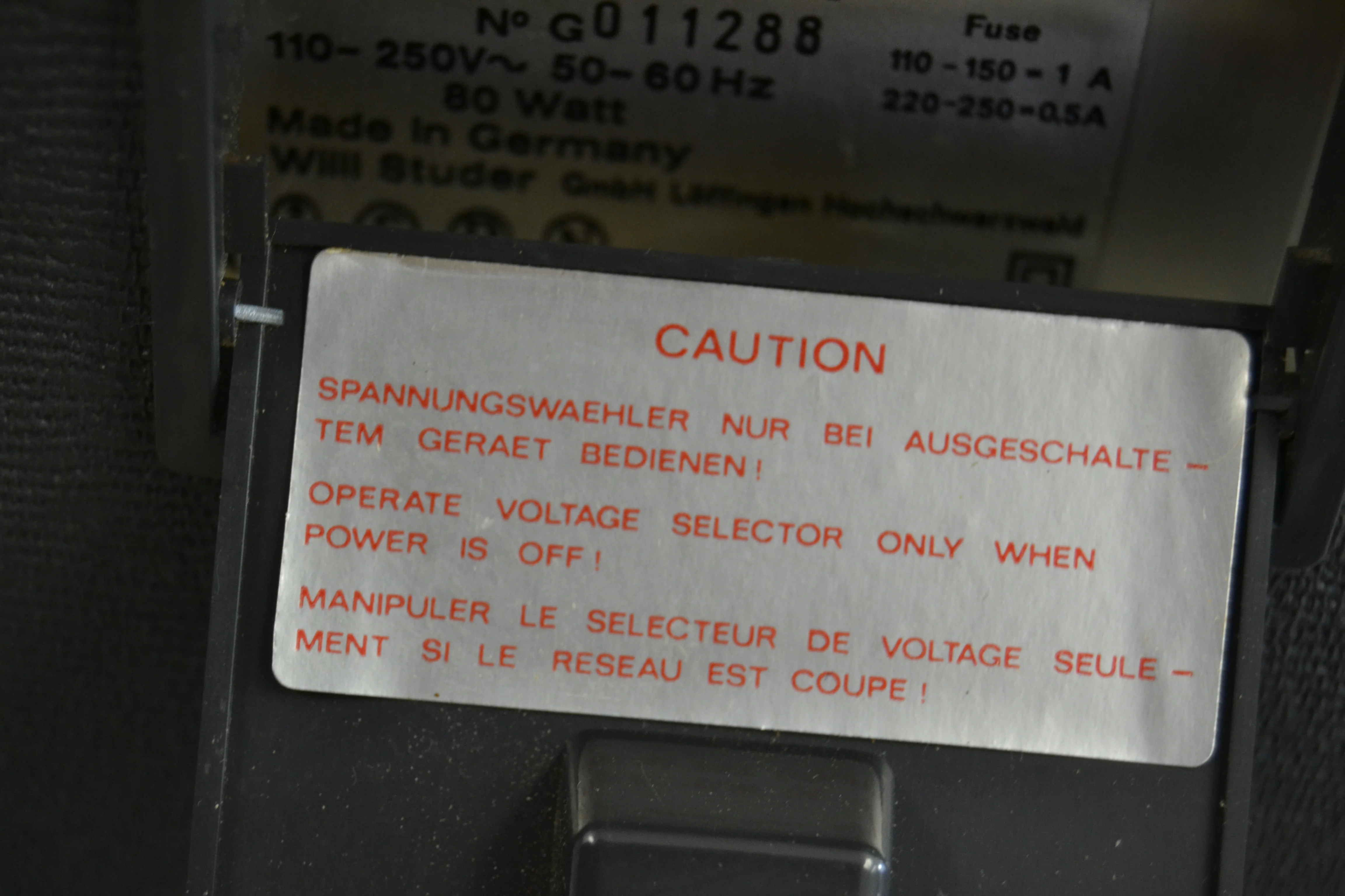 Revox A77 Reel to Reel in Speaker Case * Manual * Reels * Accessories - Image 14