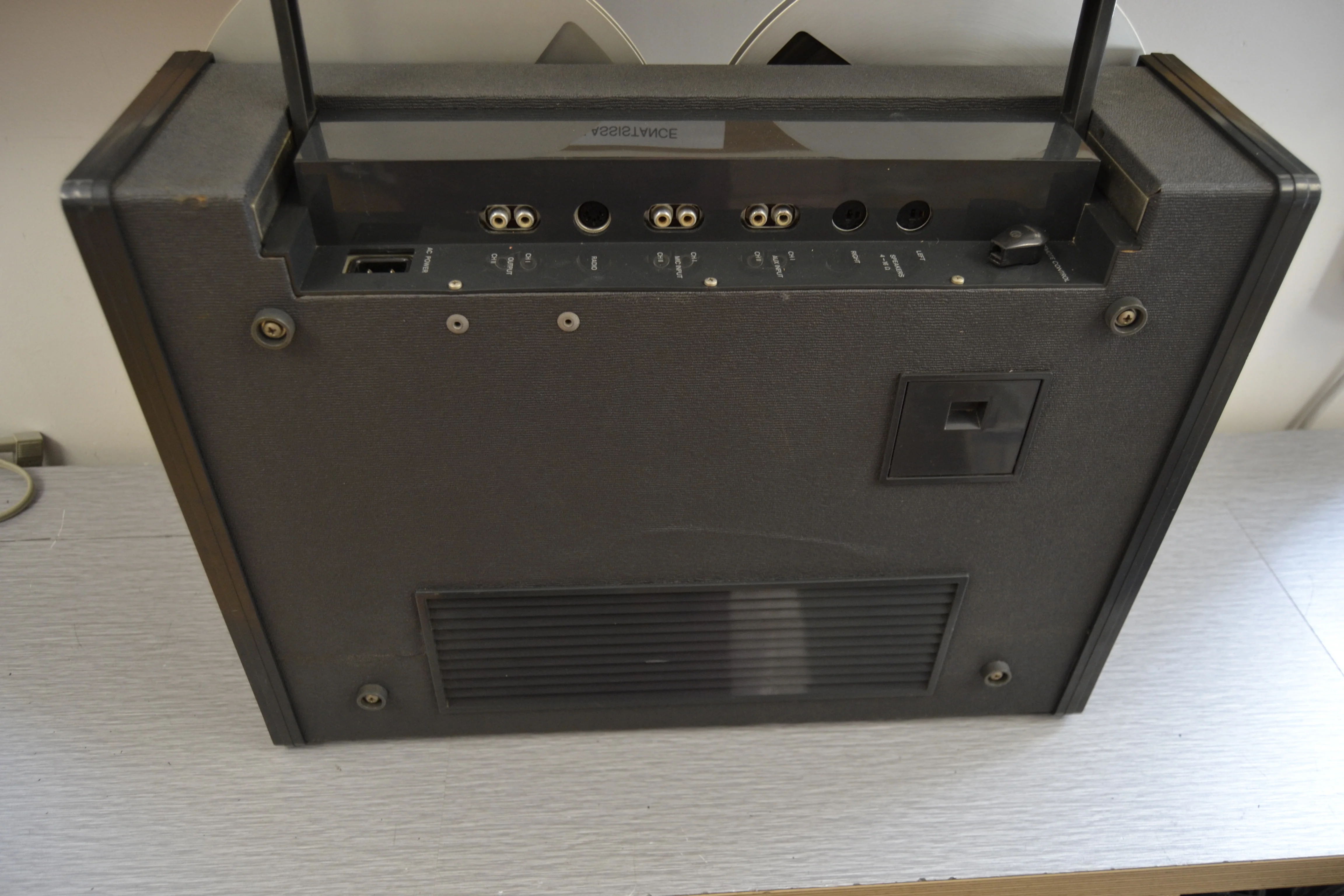 Revox A77 Reel to Reel in Speaker Case * Manual * Reels * Accessories - Image 8