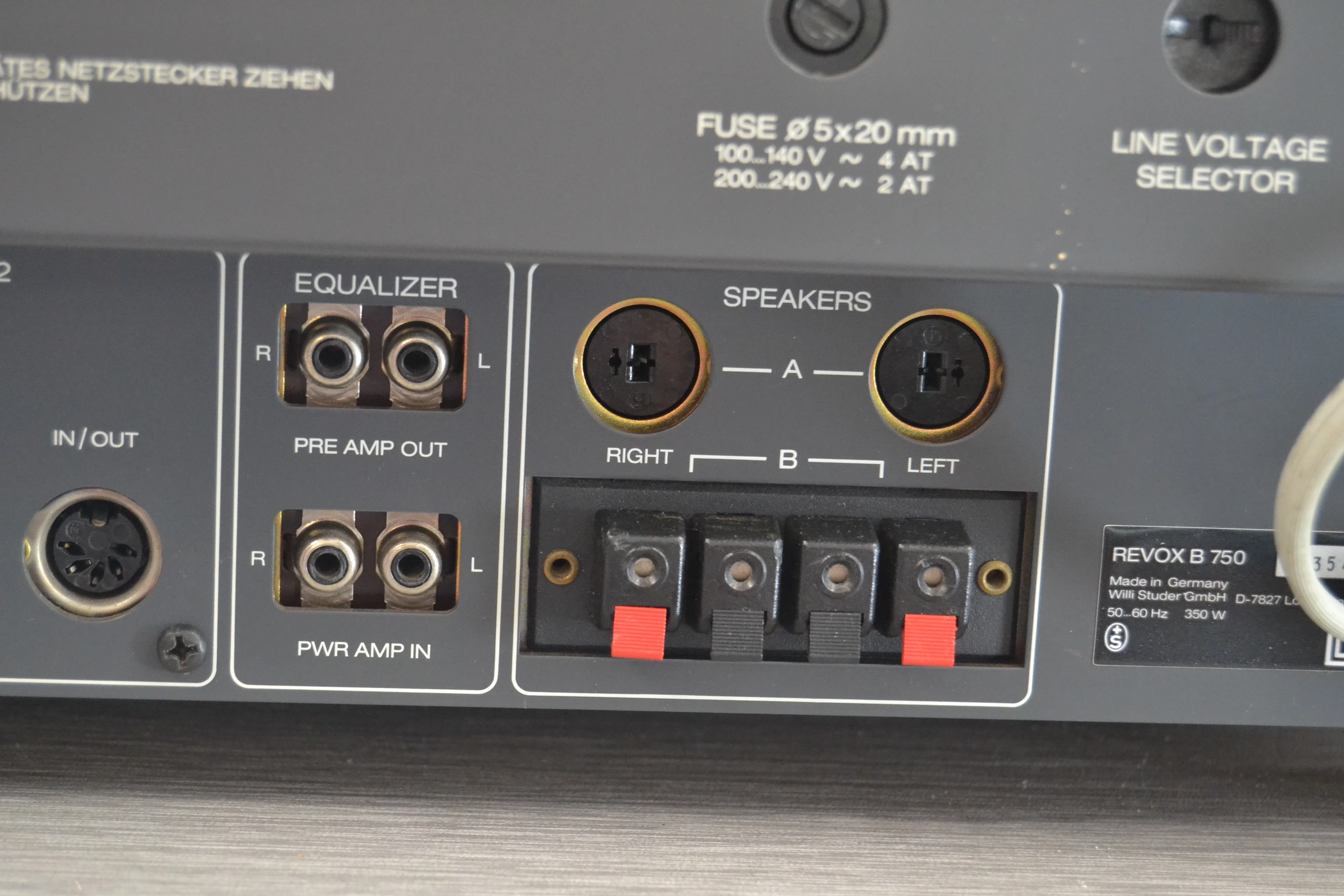 Revox B-750 MK1 Stereo Integrated Amplifier * Recapped and Relay Board Rebuilt * - Image 21