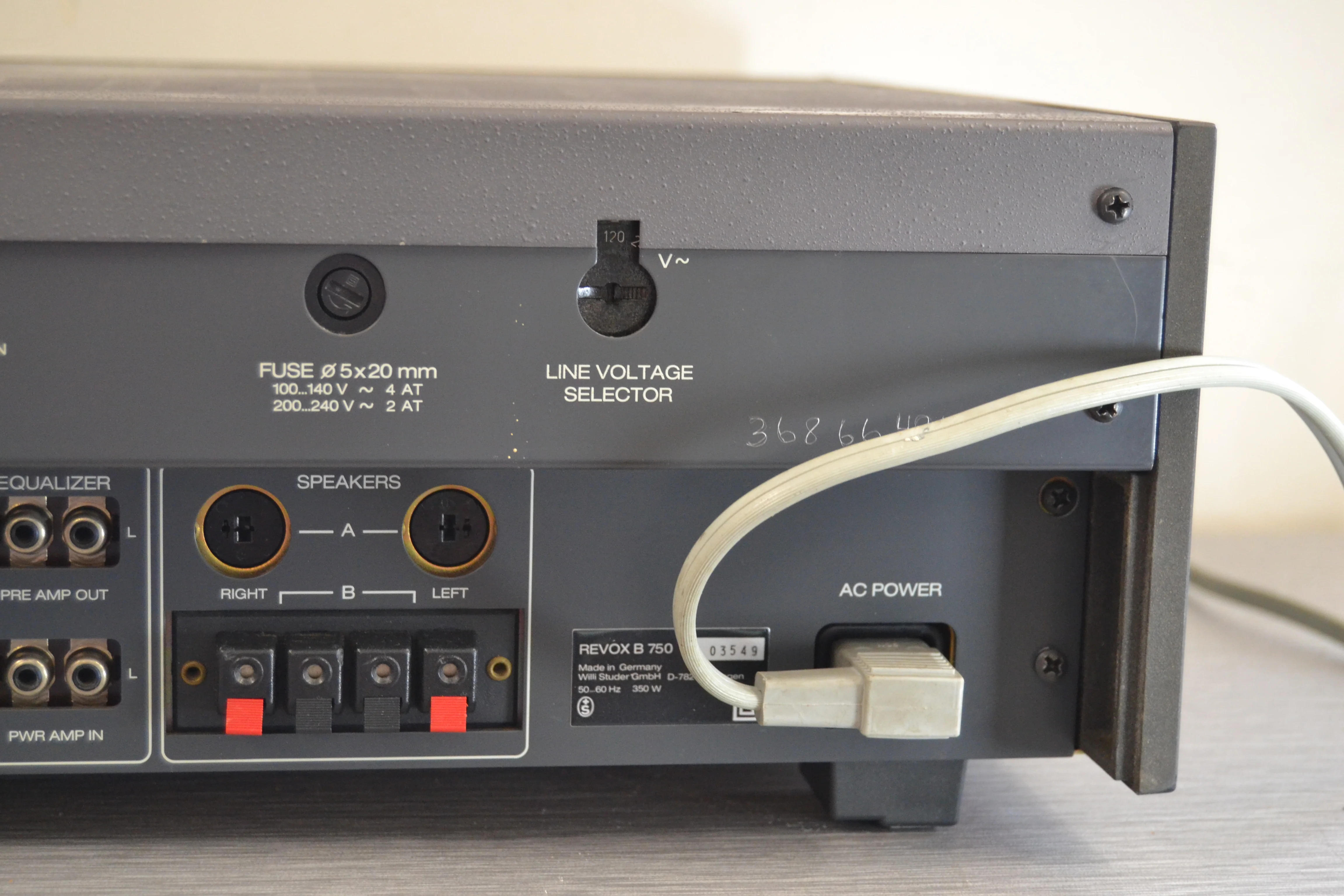 Revox B-750 MK1 Stereo Integrated Amplifier * Recapped and Relay Board Rebuilt * - Image 22
