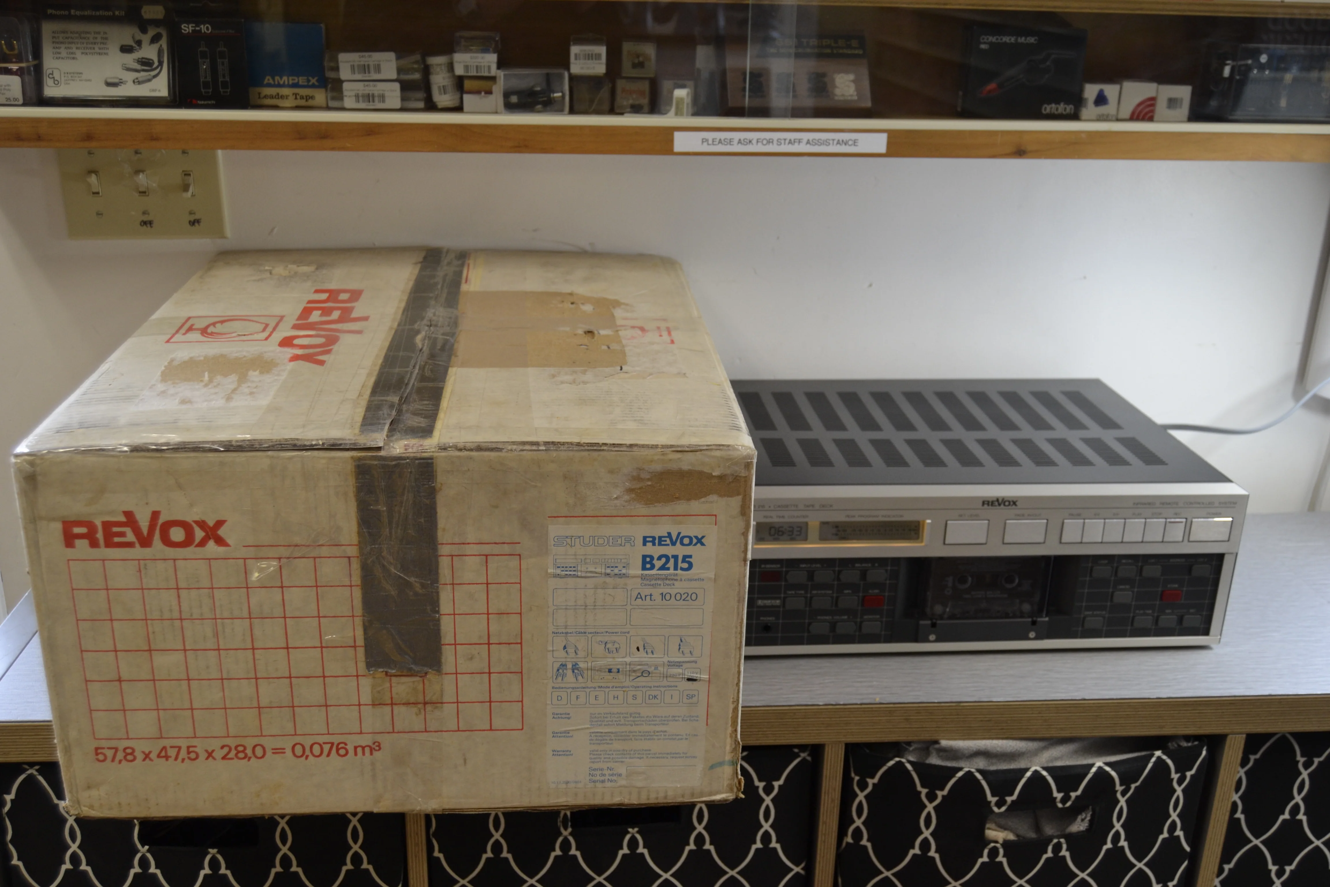 Revox B215 Single Cassette Deck * Box - Image 5