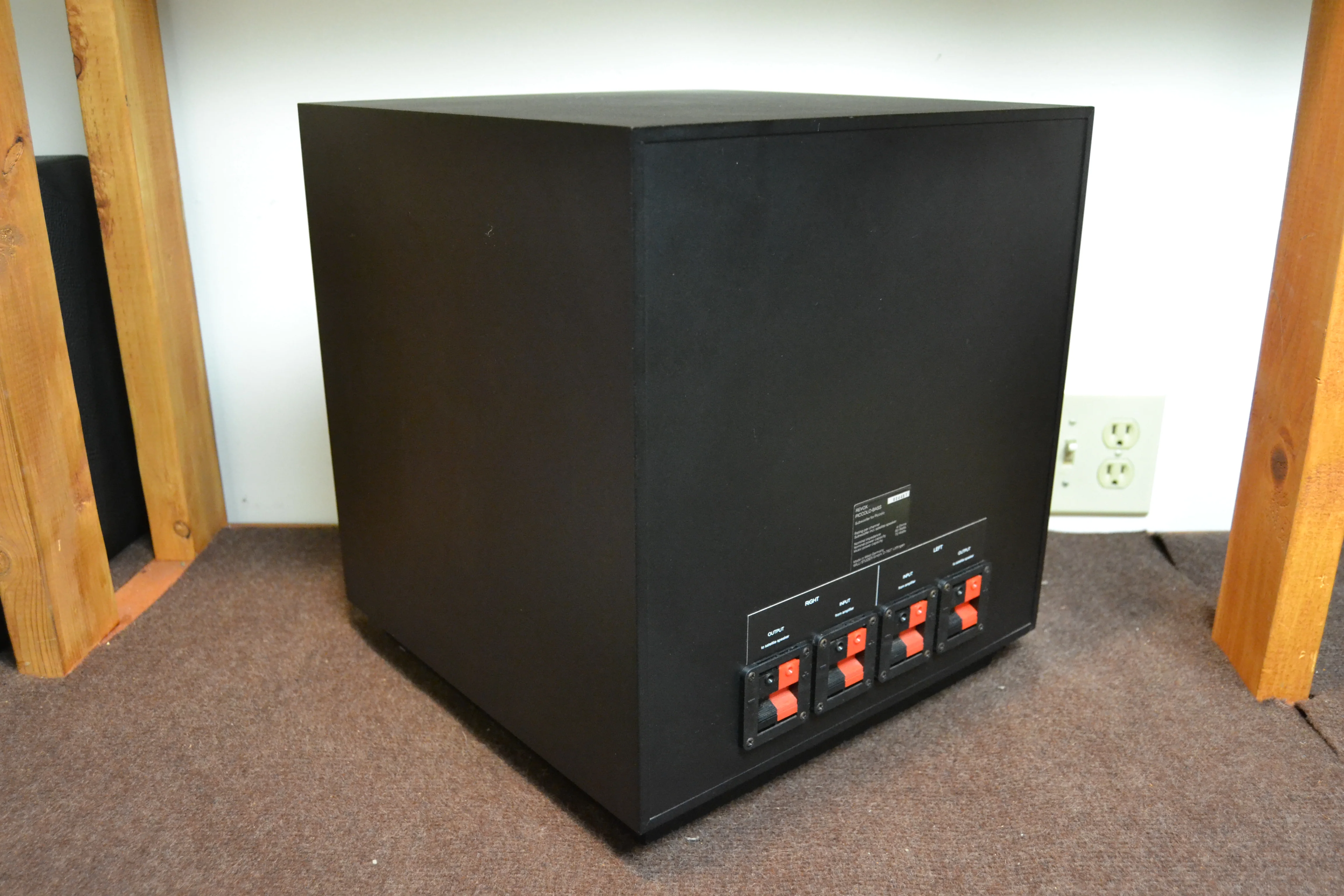 Revox Piccolo Bass - Passive Subwoofer * Manual - Image 5