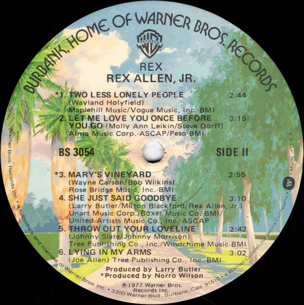 Rex Allen Jr. - Rex (LP) (Near Mint (NM or M-)) - Image 3