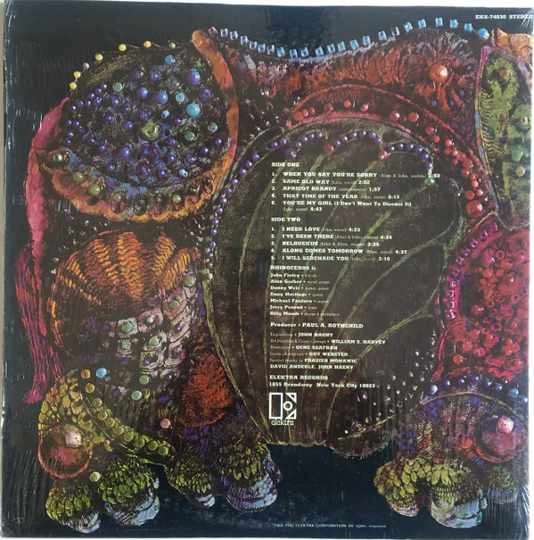 Rhinoceros - Rhinoceros (LP, Album, Son) (Very Good Plus (VG+)) - Image 2