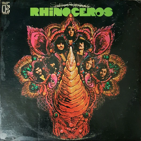 Rhinoceros - Satin Chickens (LP, Album, Ter) (Good Plus (G+))