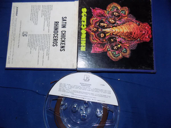 Rhinoceros - Satin Chickens (Reel, 4tr Stereo, 7" Reel, Album) (Very Good Plus (VG+))