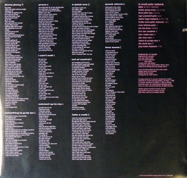 Ric Ocasek - Beatitude (LP, Album, Win) (Very Good Plus (VG+)) - Image 5