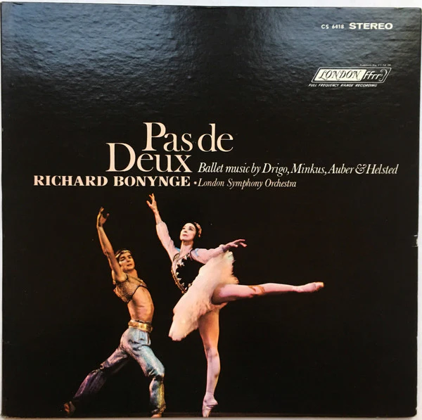 Riccardo Drigo, Ludwig Minkus, Daniel-Francois-Esprit Auber & Edvard Helsted, Richard Bonynge ✱ London Symphony Orchestra - Pas De Deux (Ballet Music) (LP) (Near Mint (NM or M-))