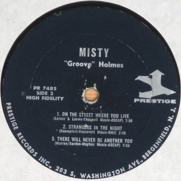 Richard "Groove" Holmes - Misty (LP, Album, Mono) (Very Good Plus (VG+)) - Image 4