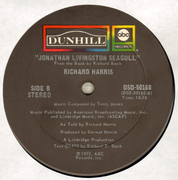 Richard Harris - Jonathan Livingston Seagull (LP, Album, San) (Very Good (VG)) - Image 4