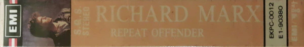 Richard Marx - Repeat Offender (Cass, Album, Sli) (Near Mint (NM or M-)) - Image 3
