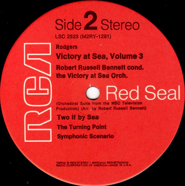 Richard Rodgers - Victory At Sea, Volume 3 (LP) (Very Good Plus (VG+)) - Image 4