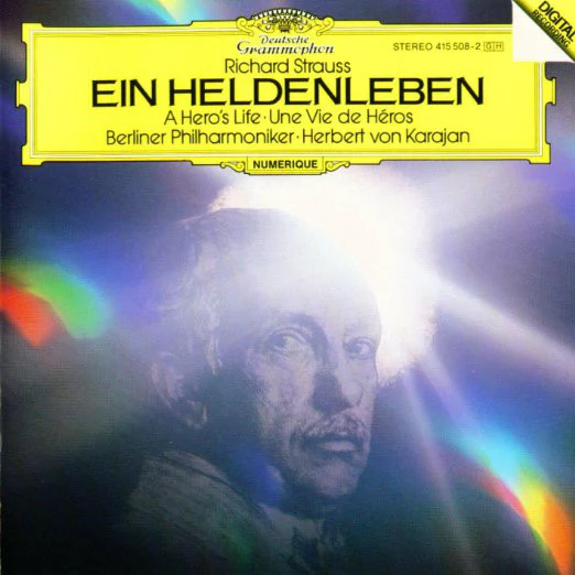 Richard Strauss – Berliner Philharmoniker ∙ Herbert von Karajan - Ein Heldenleben (CD, Album) (Near Mint (NM or M-))