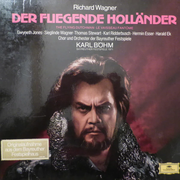 Richard Wagner, Gwyneth Jones, Sieglinde Wagner, Thomas Stewart , Karl Ridderbusch, Hermin Esser, Harald Ek, Chor der Bayreuther Festspiele Und Orchester der Bayreuther Festspiele, Karl Böhm - Der Fliegende Holländer (3xLP + Box) (Near Mint (NM or M-))