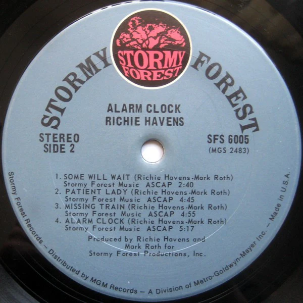 Richie Havens - Alarm Clock (LP, Album) (Very Good Plus (VG+)) - Image 4