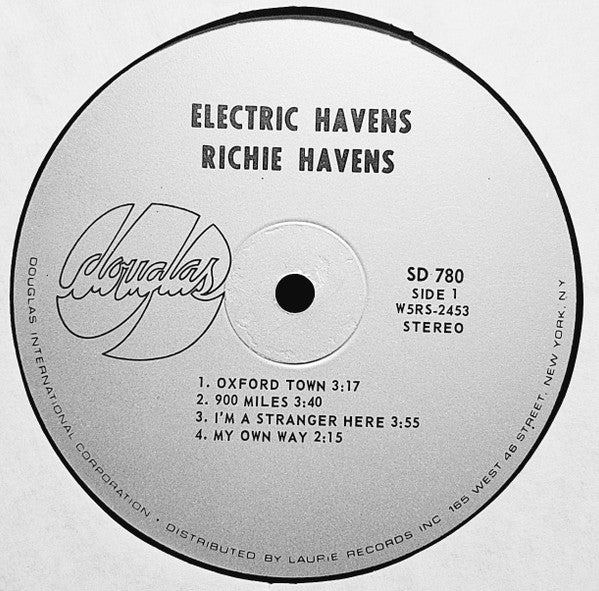 Richie Havens - Electric Havens (LP, Album, Ind) (Very Good Plus (VG+)) - Image 3