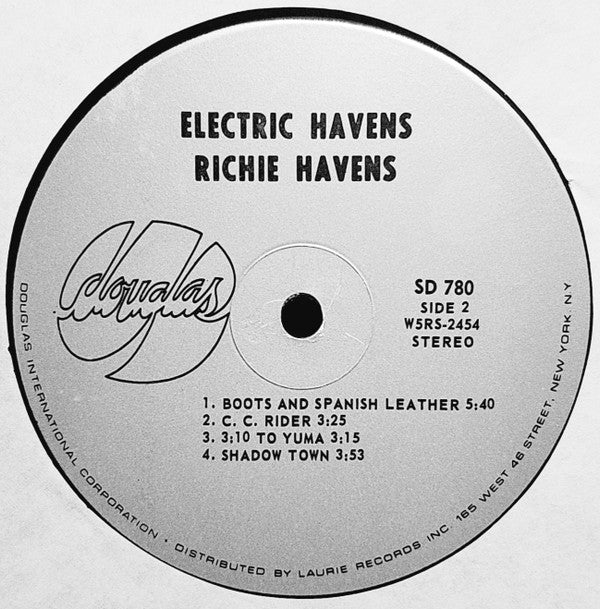 Richie Havens - Electric Havens (LP, Album, Ind) (Very Good Plus (VG+)) - Image 4
