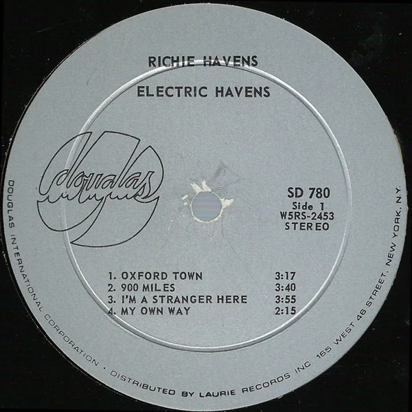 Richie Havens - Electric Havens (LP, Album, Roc) (Very Good Plus (VG+)) - Image 3