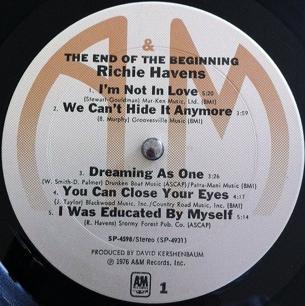 Richie Havens - The End Of The Beginning (LP, Album, Ter) (Very Good Plus (VG+)) - Image 3