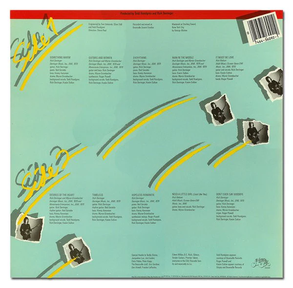 Rick Derringer - Guitars And Women (LP, Album, Ter) (Very Good Plus (VG+)) - Image 2