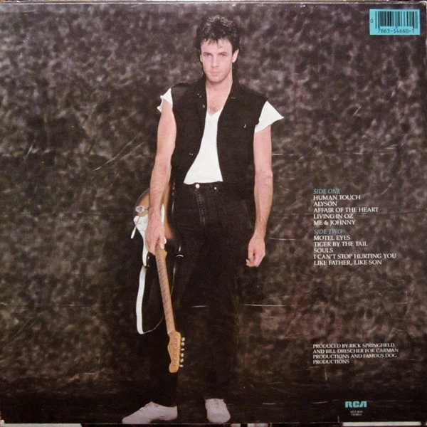 Rick Springfield - Living In Oz (LP, Album, Ind) (Very Good Plus (VG+)) - Image 2