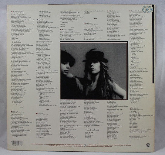 Rickie Lee Jones - Pirates (LP, Album, Spe) (Very Good Plus (VG+)) - Image 2