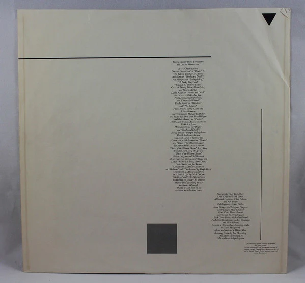 Rickie Lee Jones - Pirates (LP, Album, Spe) (Very Good Plus (VG+)) - Image 3