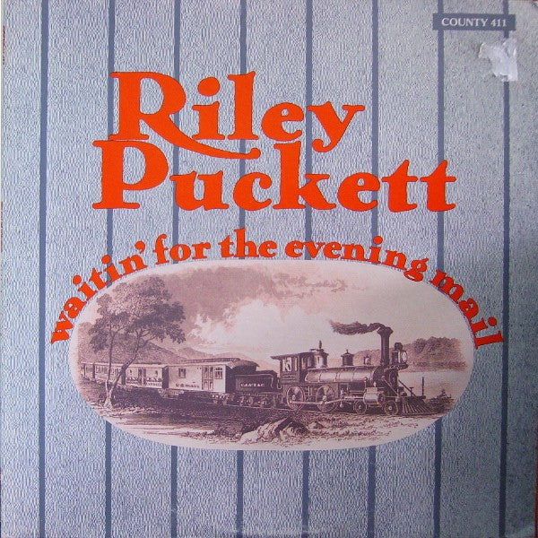 Riley Puckett - Waitin' For The Evening Mail (LP, Comp) (Near Mint (NM or M-))
