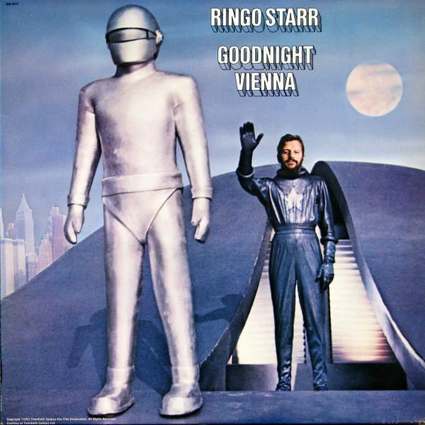 Ringo Starr - Goodnight Vienna (LP, Album, Win) (Very Good (VG))